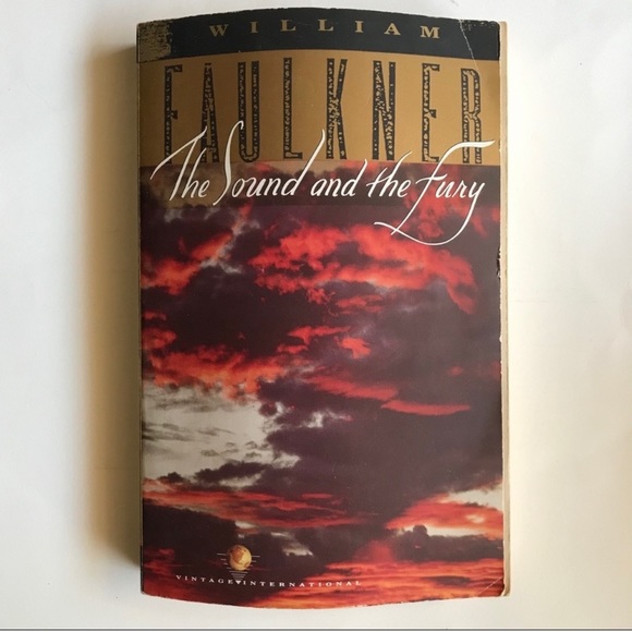 William Faulkner The Sound And The Fury BOOK